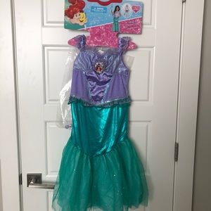 Ariel Little Mermaid Costume Toddler XS 3T/4T